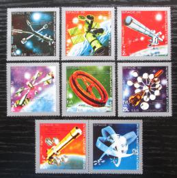 Poštové známky Jemen 1970 Prieskum vesmíru Mi# 1174-80 Kat 7€