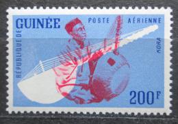 Potov znmka Guinea 1962 Hudebn nstroj - Kora Mi# 126 Kat 3.50