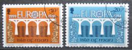 Poštové známky Ostrov Man 1984 Európa CEPT, most Mi# 261-62