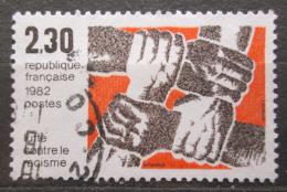 Potov znmka Franczsko 1982 Boj proti rasismu Mi# 2326