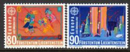 Poštové známky Lichtenštajnsko 1992 Európa CEPT, objavenie Ameriky Mi# 1033-34