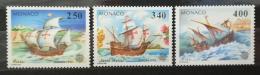 Poštové známky Monako 1992 Európa CEPT, objavenie Ameriky Mi# 2070-72 Kat 6€