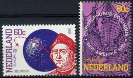 Poštové známky Holandsko 1992 Európa CEPT, objavenie Ameriky Mi# 1441-42