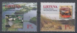 Poštové známky Litva 1999 Európa CEPT, národní parky Mi# 693-94