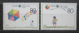 Poštové známky Madeira 1989 Európa CEPT, dìtské hry Mi# 125-26 Kat 7.50€