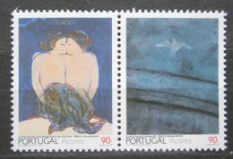 Poštové známky Azory 1993 Európa CEPT, moderní umenie Mi# 434-35 Kat 5€