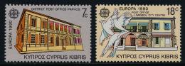 Poštové známky Cyprus 1990 Európa CEPT, pošty Mi# 748-49