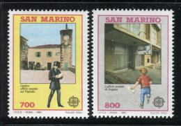Poštové známky San Marino 1990 Európa CEPT, pošty Mi# 1432-33 Kat 7€