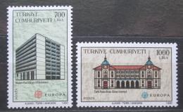 Poštové známky Turecko 1990 Európa CEPT, pošty Mi# 2886-87 Kat 10€