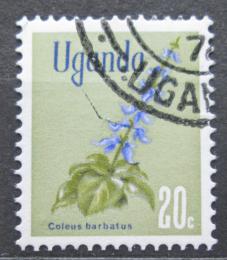 Poštová známka Uganda 1969 Africká kopøiva Mi# 108
