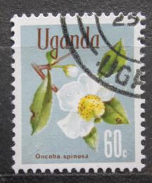 Poštová známka Uganda 1969 Oncoba spinosa Mi# 112