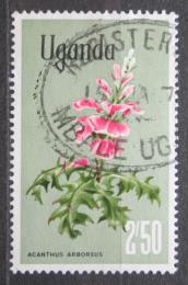 Poštová známka Uganda 1969 Acanthus arboreus Mi# 116