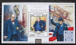 Poštová známka Niger 2015 Winston Churchill Mi# Block 398 Kat 8€