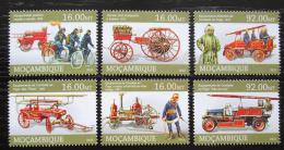 Poštové známky Mozambik 2013 Hasièi Mi# 6623-28 Kat 14€