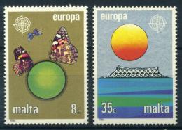 Poštové známky Malta 1986 Európa CEPT, ochrana pøírody Mi# 746-47