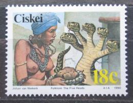 Poštová známka Ciskei, JAR 1990 Folklór Mi# 166