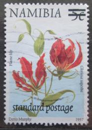 Poštová známka Namíbia 2000 Glorióza vznešená pretlaè Mi# 1009