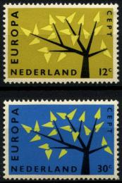 Poštové známky Holandsko 1962 Európa CEPT Mi# 782-83