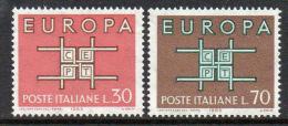 Poštové známky Taliansko 1963 Európa CEPT Mi# 1149-50