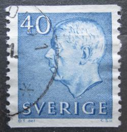 Poštová známka Švédsko 1964 Krá¾ Gustav VI. Adolf Mi# 522 A