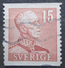Poštová známka Švédsko 1942 Krá¾ Gustav V. Mi# 257 A 