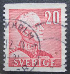 Poštová známka Švédsko 1940 Krá¾ Gustav V. Mi# 258 IIA