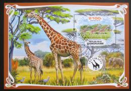 Poštová známka Gabon 2019 Žirafy Mi# N/N