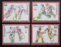Poštové známky Somálsko 2002 MS ve futbale TOP SET Mi# 927-30 Kat 17€