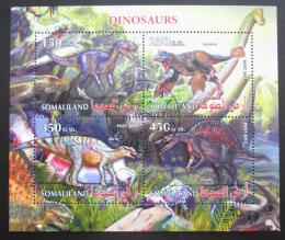 Poštové známky Somálsko 2017 Dinosaury Mi# N/N