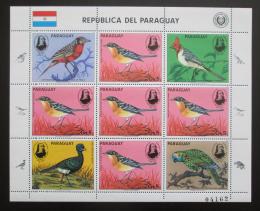Poštové známky Paraguaj 1985 Vtáci, Audubon Mi# 3869 Bogen Kat 29€