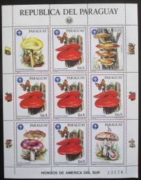 Poštové známky Paraguaj 1986 Huby Mi# 3956 Bogen Kat 25€