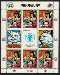 Poštové známky Paraguaj 1982 Kocour v botách Mi# 3488 Bogen Kat 19€