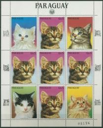 Poštové známky Paraguaj 1984 Maèky Mi# 3817 Bogen Kat 25€