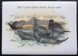 Poštové známky Azerbajdžán 1997 Tuleò kaspický Mi# 378-83