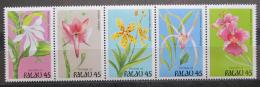 Poštové známky Palau 1990 Kvety Mi# 361-65