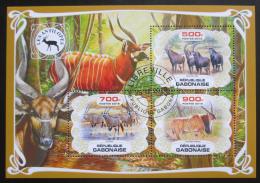 Poštové známky Gabon 2019 Antilopy Mi# N/N