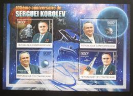 Potov znmky SAR 2012 Sergej Koroljov, raketov inenr Mi# 3852-55 Kat 16 - zvi obrzok