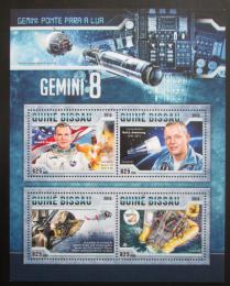 Poštové známky Guinea-Bissau 2016 Kosmický let Gemini 8 Mi# 8743-46 Kat 12.50€