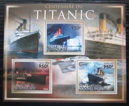 Poštové známky Togo 2011 Loï Titanic Mi# 4245-47 Kat 11€