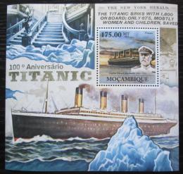 Poštová známka Mozambik 2011 Loï Titanic Mi# Block 555 Kat 10€