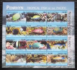 Poštové známky Penrhyn 2013 Ryby TOP SET Mi# 730-41 Bogen Kat 70€
