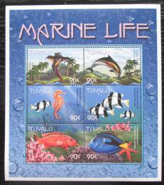 Poštové známky Tuvalu 2000 Morská fauna Mi# 888-93 Kat 10€