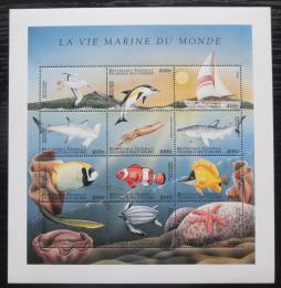 Poštové známky Komory 1998 Morská fauna Mi# 1246-57 Kat 12€