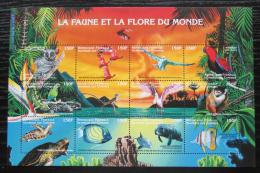 Poštové známky Komory 1998 Morská fauna Mi# N/N Kat 12€