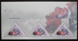 Poštové známky Guinea 2011 Minerály Mi# Block 1978 Kat 18€