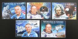 Poštové známky Burundi 2012 Neil Armstrong Mi# 2680-84