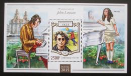 Poštová známka Niger 2015 The Beatles, John Lennon Mi# Block 418 Kat 10€ 