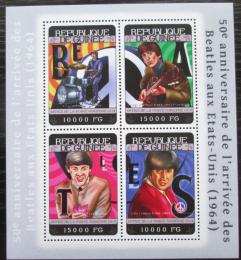 Poštové známky Guinea 2014 The Beatles Mi# 10477-80 Bogen Kat 20€