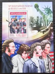 Poštová známka Mozambik 2014 The Beatles Mi# Block 876 Kat 10€