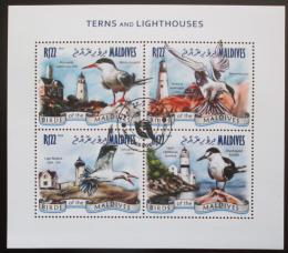 Poštové známky Maldivy 2014 Majáky a rybáci Mi# 5470-73 Kat 11€